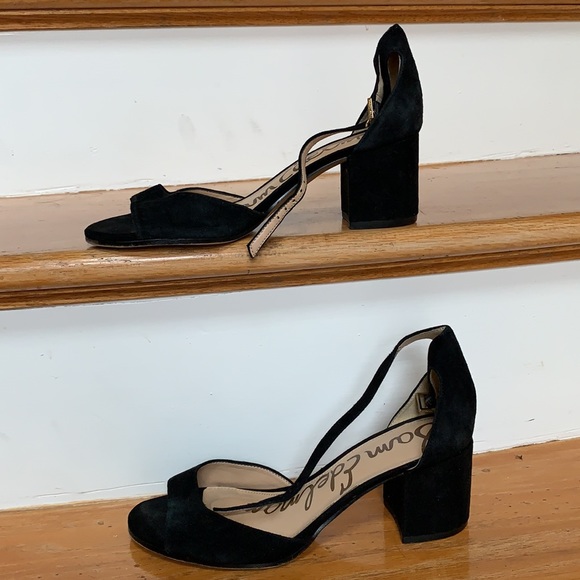 Sam Edelman Sussie black block heel sandals - Picture 5 of 12